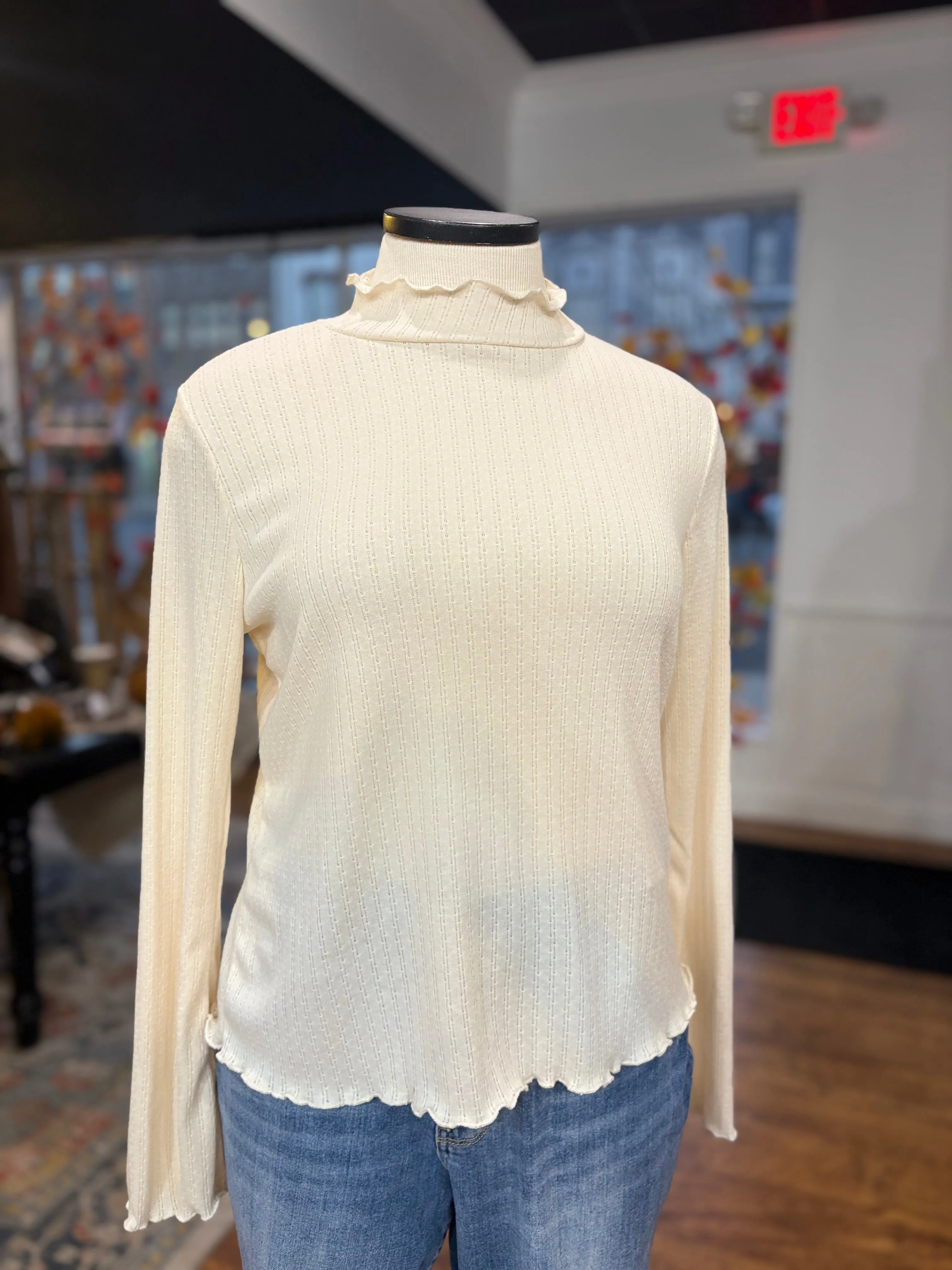 Winter Ridge Mock Neck Top