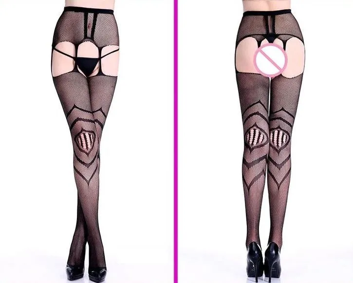 Women's Garter Net Hose Fishnet Tights