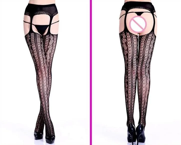 Women's Garter Net Hose Fishnet Tights