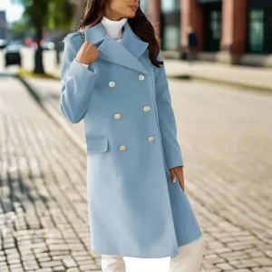 Women's Overcoat Blouse Womens Wool Winter Jackets for Winter S1526571