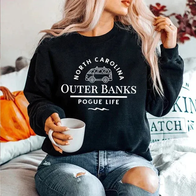 Women's Trendy "North Carolina" Knitted Pullover Jumper | Ideal for Autumn/Winter