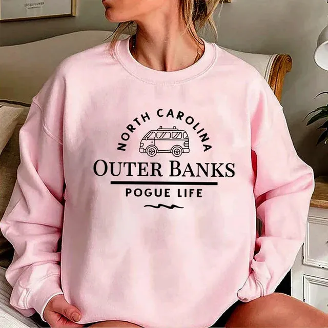 Women's Trendy "North Carolina" Knitted Pullover Jumper | Ideal for Autumn/Winter