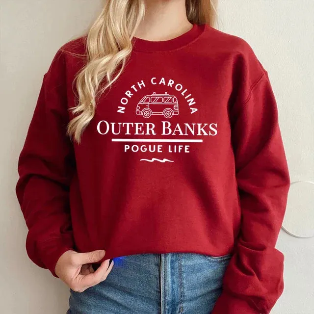 Women's Trendy "North Carolina" Knitted Pullover Jumper | Ideal for Autumn/Winter