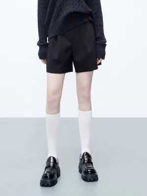 Wool Tailored Shorts