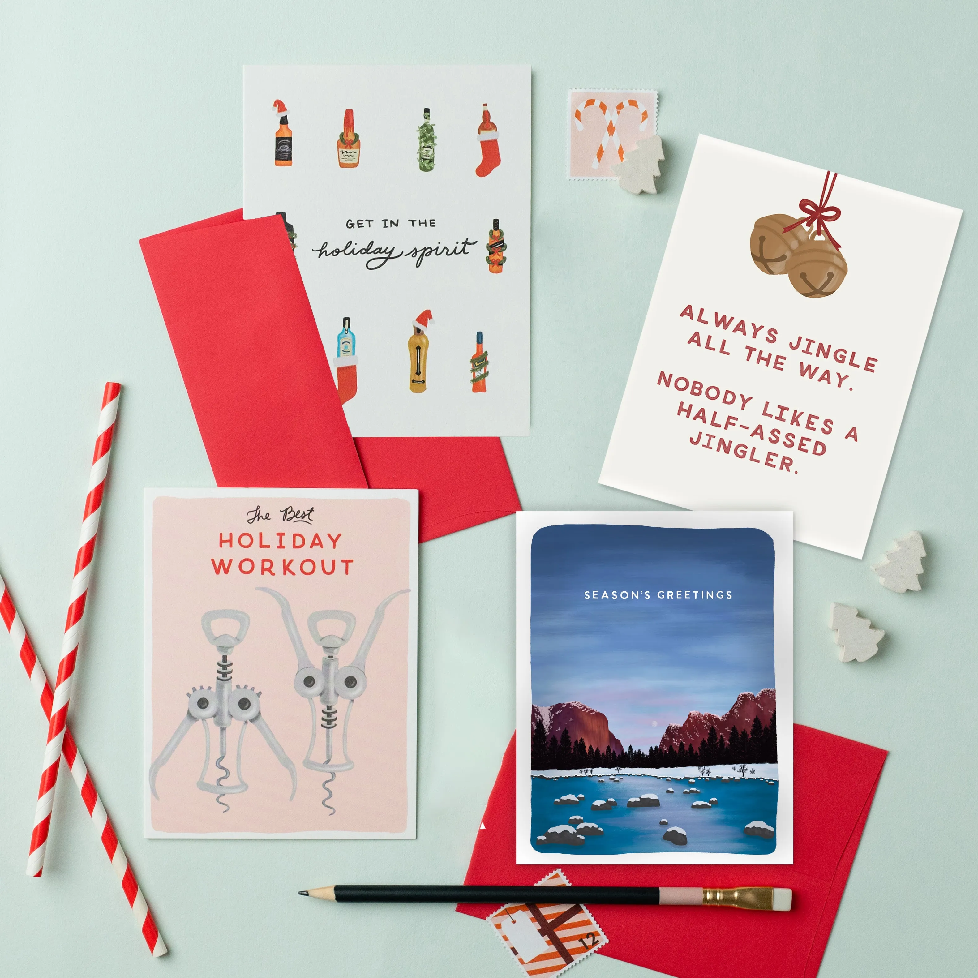 Yosemite Greetings Card | Season'S Greetings Card