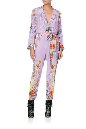 ZIP FRONT PANEL JUMPSUIT AT FIRST SIGHT